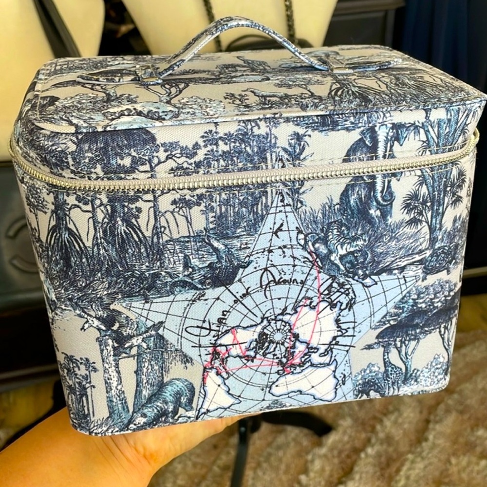 Around the world Dior beauty case